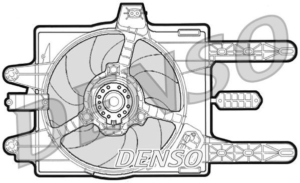 Fiat Punto Radyatör Fanı DENSO