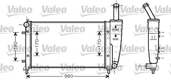 Fiat Punto Mekanik Radyatör [99>06] VALEO