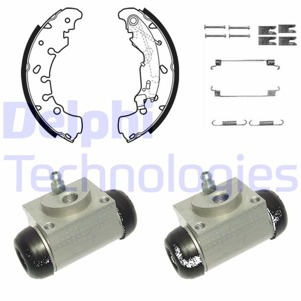 Fiat Punto 1.4 Arka Fren Pabuç Kiti DELPHI