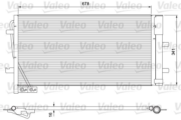 Audi Q3 Kondenser VALEO
