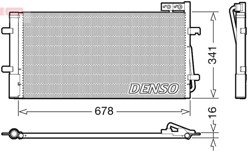 Audi Q3 8U Klima Radyatörü Kondenser DENSO