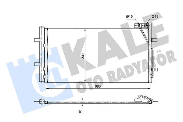 Audi Q3 Kondenser KALE-RADYATOR