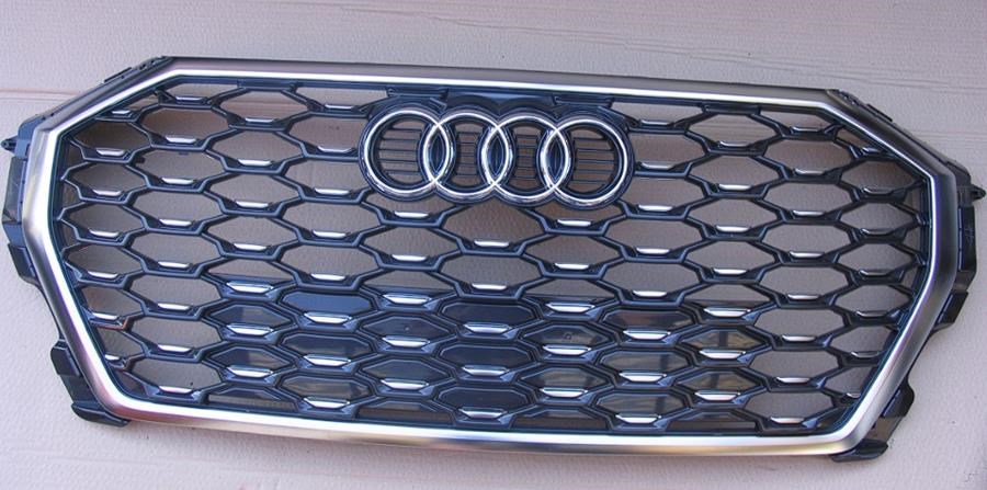 Audi Q3 S Line Ön Panjur Koyu Krom Çerçeve 11 Petek PRO-A