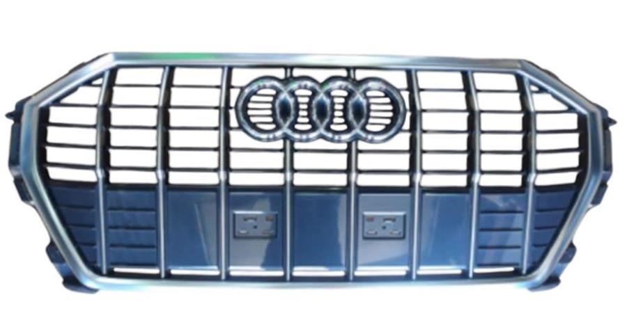 Audi Q3 Ön Panjur Koyu Krom Çerçeve Parlak Siyah Krom PRO-A
