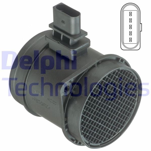 Audi Q7 TT Skoda Superb Volkswagen Eos Passat Passat CC Phaeton Touareg Maf... DELPHI