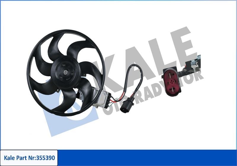 Audi Q7 Volkswagen Touareg Porsche Cayenne Fan Motoru KALE-RADYATOR