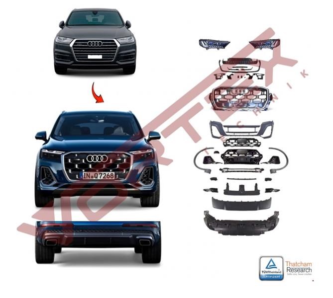 Audi Q7 S-Line Dönüşüm Seti Farlı DOGAN-
