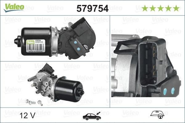 Nissan Qashqai Silecek Motoru VALEO