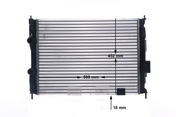 Nissan Qashqai Radyatör [2007-2010] MAHLE