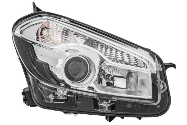Nissan Qashqai Sağ Xenon Elektrikli Motorlu Far [07>13 H7/H7] HELLA