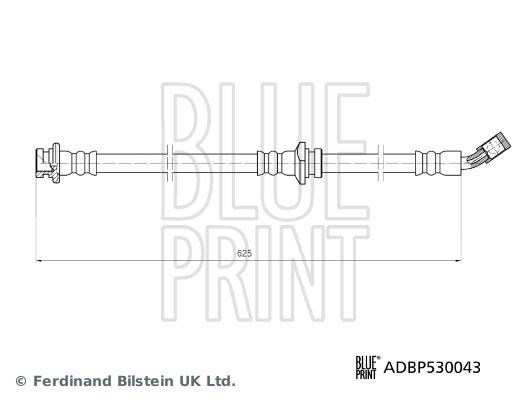 Nissan Qashqai 2 X-Trail 3 Fren Hortumu BLUEPRINT