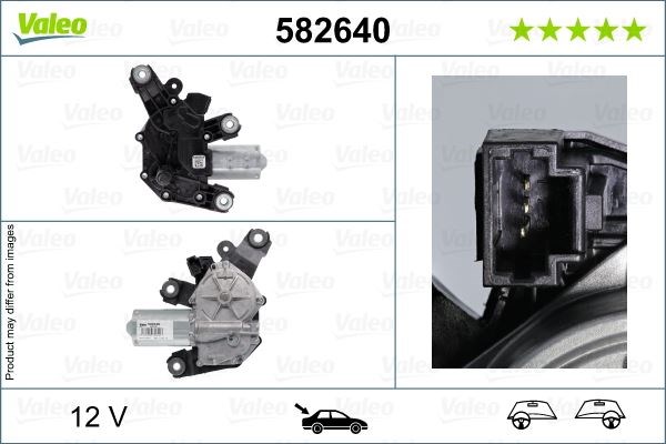 Nissan Qashqai II Arka Silecek Motoru VALEO