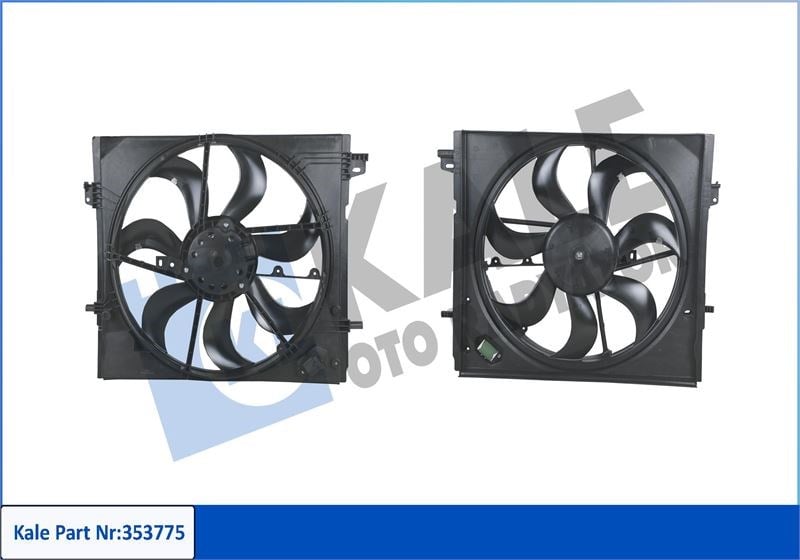 Nissan Qashqai 2 Fan Motoru KALE-RADYATOR