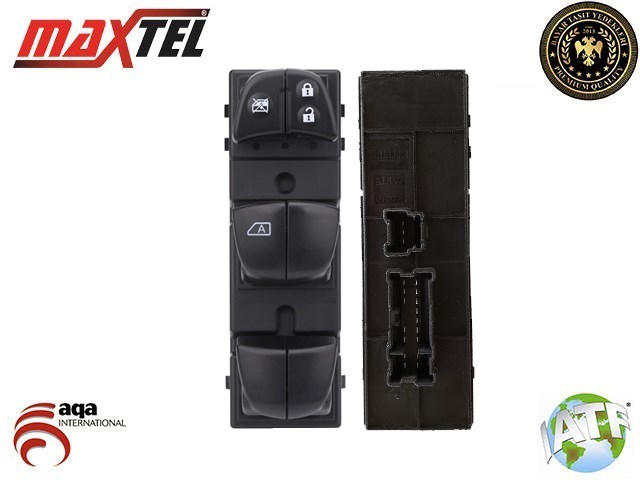 Nissan Qashqai Cam Kaldırma Anahtarı Sol 19 Pin MAXTEL