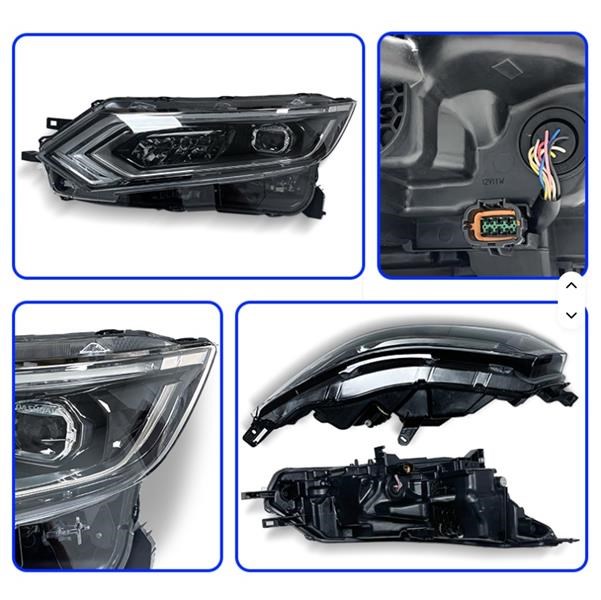 Nissan Qashqai 2017- Sol Ön Far LED'li DOGAN-