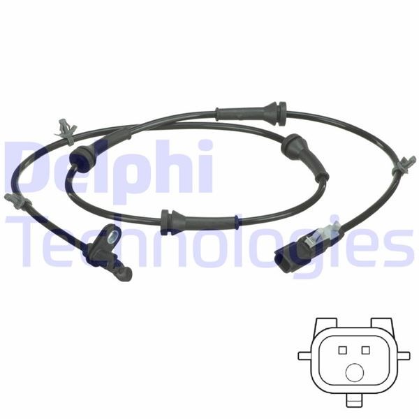 Nissan Qashqai Qashqai 2 Arka Abs Hız Sensörü DELPHI