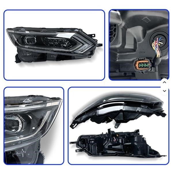 Nissan Qashqai 2017- Sağ Ön Far LED'li DOGAN-
