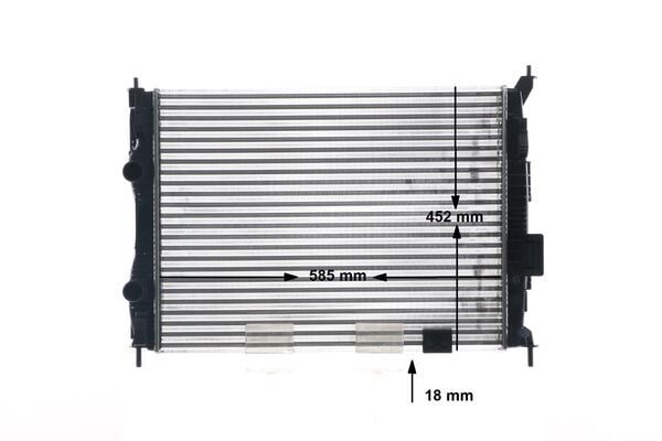 Nissan Qashqai Radyatör [2006-2008] MAHLE