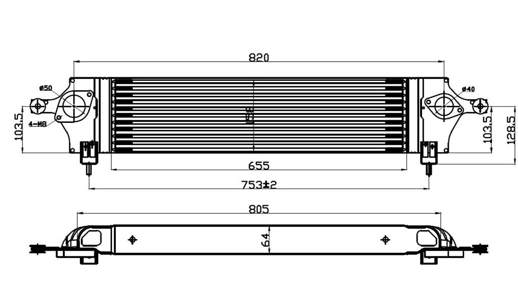 Nissan Qashqai 1.5 dCi Intercooler RADISEN