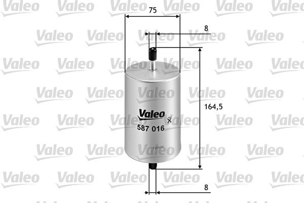 Renault R19 Laguna Safrane 2 Yakıt Filtresi 1.6 1.8 2.0 2.5 VALEO