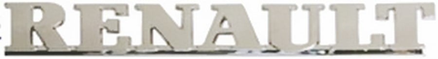 Renault R19 R21 Arka Yazı Monogram OKSA