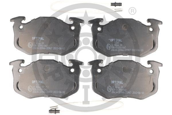 Renault R5 Ön Balata Fişli OPTIMAL