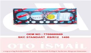 Renault R9 R12 1400 Standart Silindir Kapak Contası ROYAL