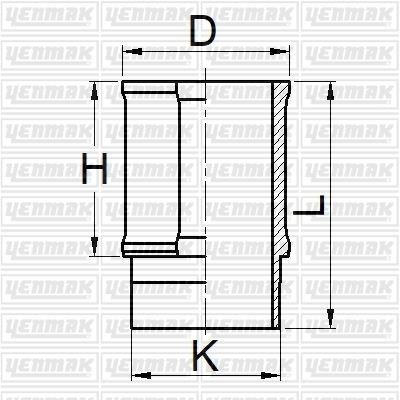 Renault R9 R12 1400 Motor Gömleği 76.00 Çap STD YENMAK