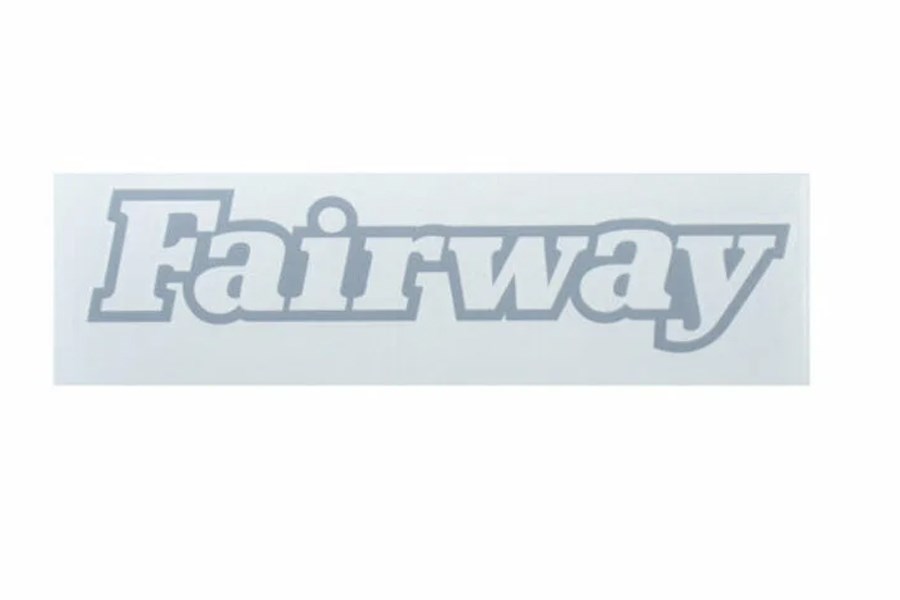 Renault R9 Fairway Açık Gri Yapışma Yazı SUS