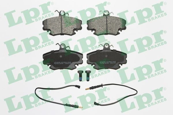 Renault R9 R19 R21 Clio Twingo Logan Sandero Solenza Ön Balata Fişli LPR
