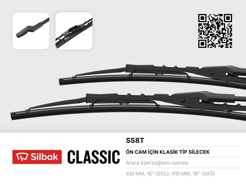 Renault R9 Silecek Süpürgesi 430mm SILBAK