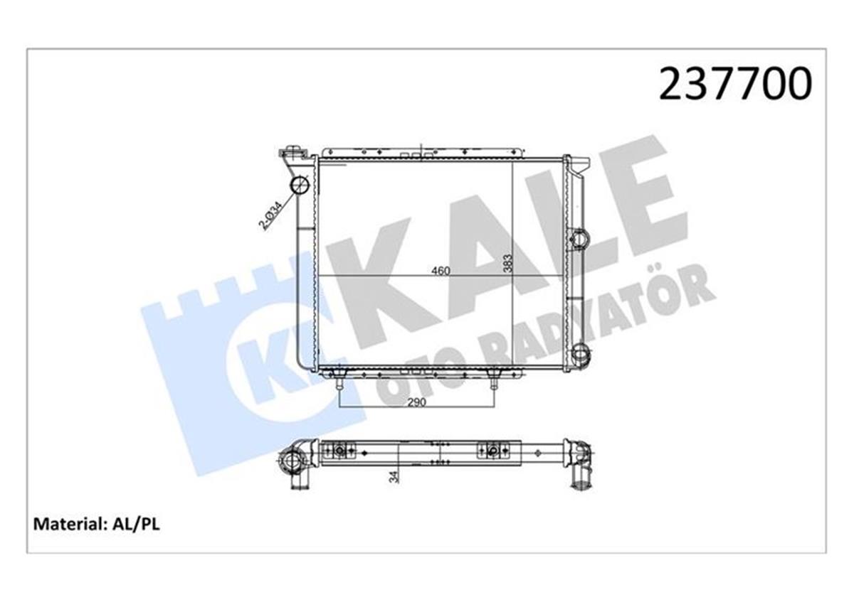 Radyatör Borulu R11 Flaşh 2 Sıra Al Pl Sistem