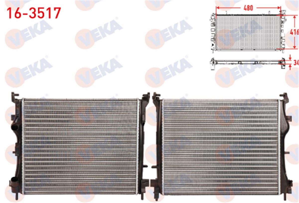 Radyator Su Mekanık 1,5 Clıo Thalıa