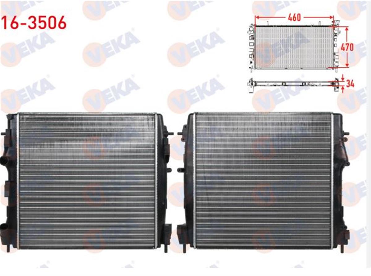 Radyator Su (Mekanık) 98=>08 Kango