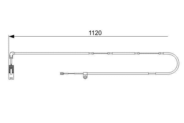 Land Rover Range Rover III L322 Balata Fişi Arka BOSCH