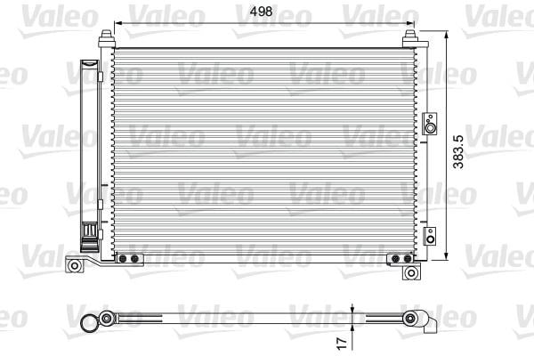 Ford Ranger Klima Radyatörü Kondenser VALEO