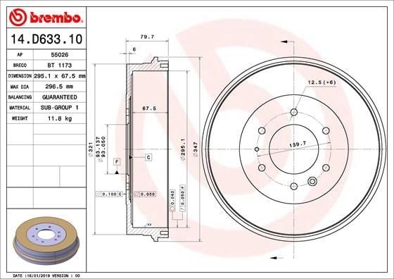 Ford Ranger Arka Fren Kampanası 4x4 BREMBO