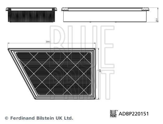 Ford Ranger Hava Filtresi BLUEPRINT