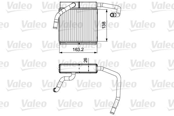 Ford Ranger Kalorifer Radyatörü VALEO
