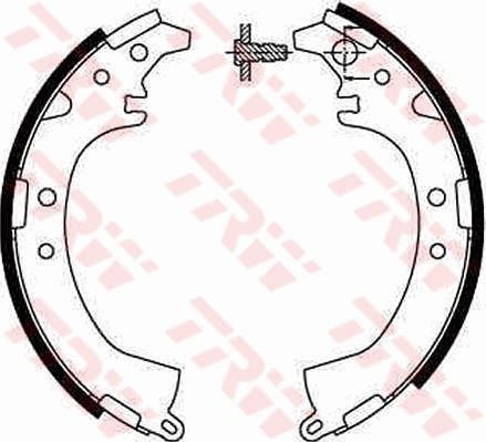 Toyota Rav 4 Daihatsu Terios Arka Pabuç Balata TRW