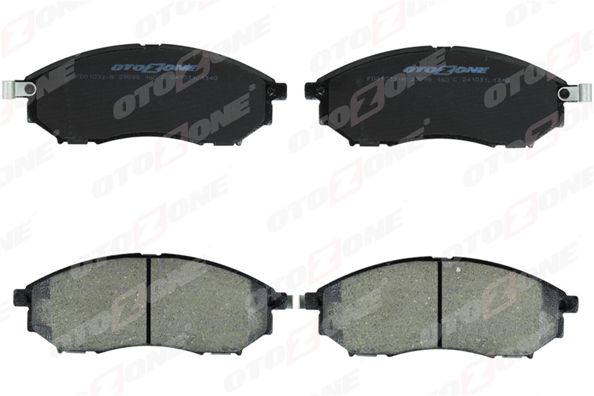 Renault Koleos Nissan Navara Fren Balatası Ön 17Mm 410603072R-41060Cc090-D1060ej2