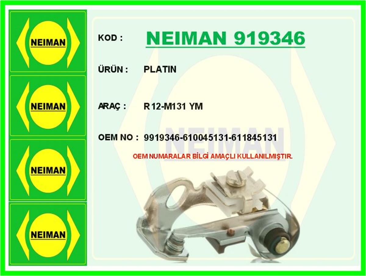 Platin R12 M131 Ym 9919346-610045131