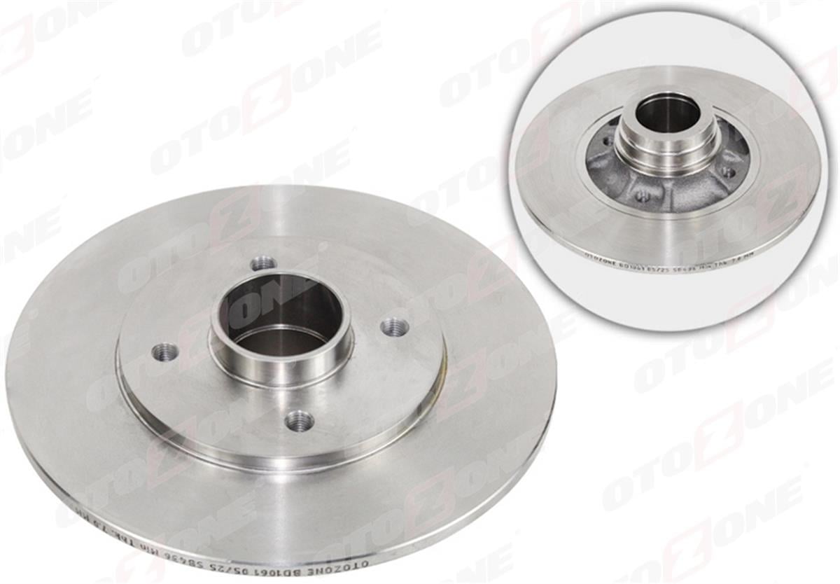 Renault Clio 2 (98-10) Fren Diski Arka