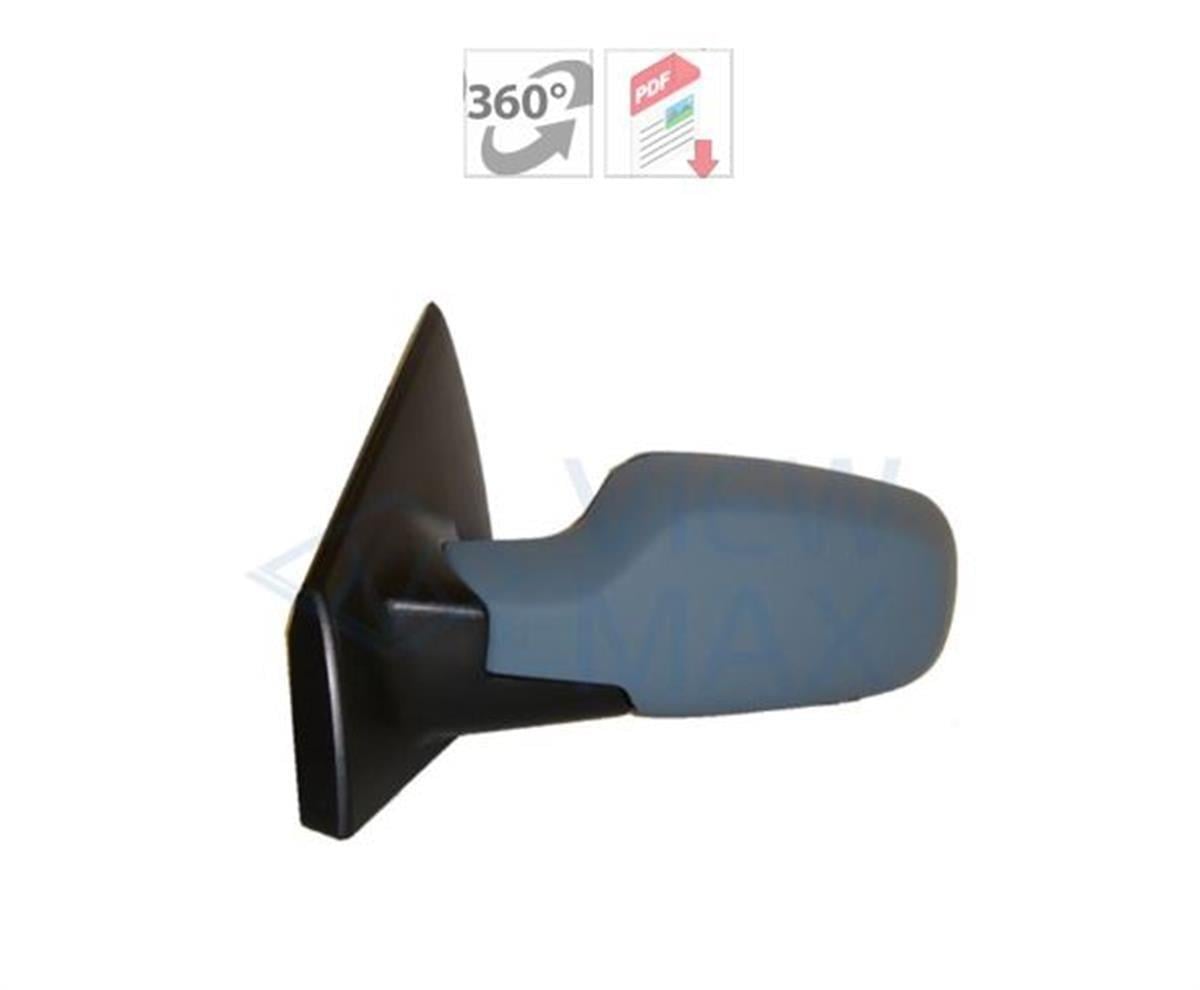 Renault Clio 2 00-06 Dış Ayna Sol Elektrikli Uzun Astar Viewmax