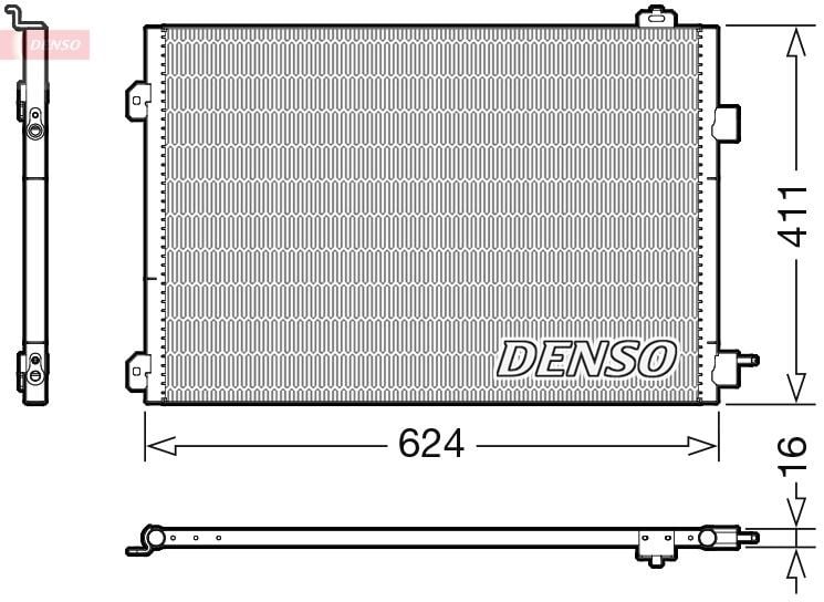 Renault Clio Symbol Klima Kondenseri DENSO