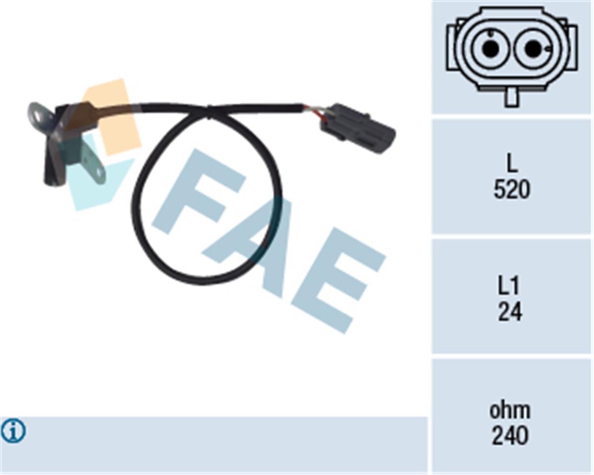 Renault Laguna Megane R21 Safrane Scenic Krank Mil Sensörü