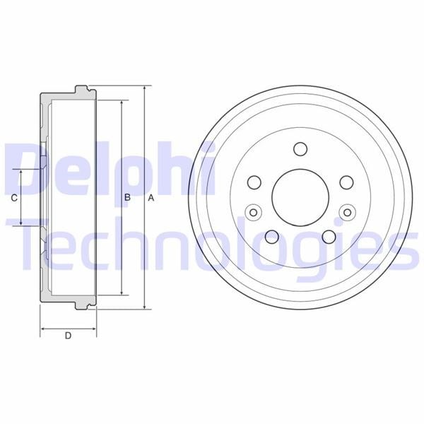 Renault Captur II Arka Kampana DELPHI