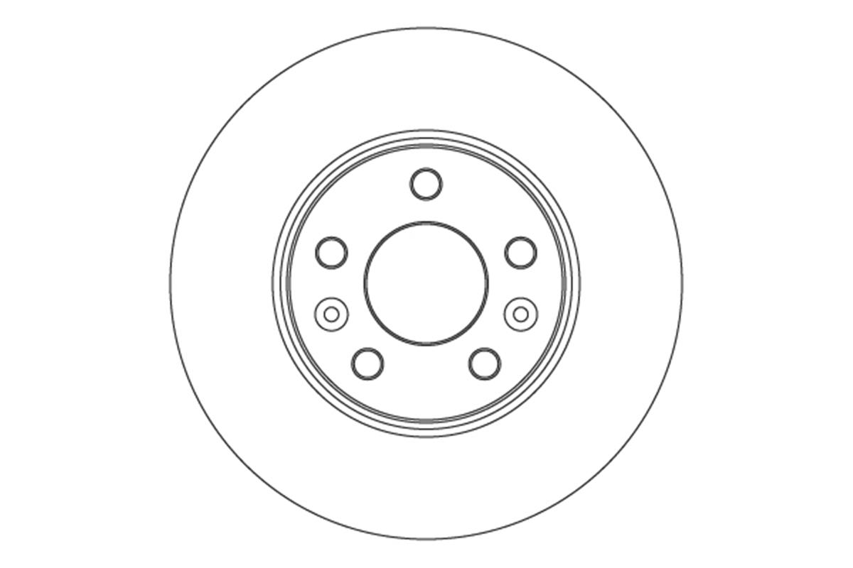 Renault Megane 4 (2015>) Talisman (2015>) Ön Fren Diski 402062000R