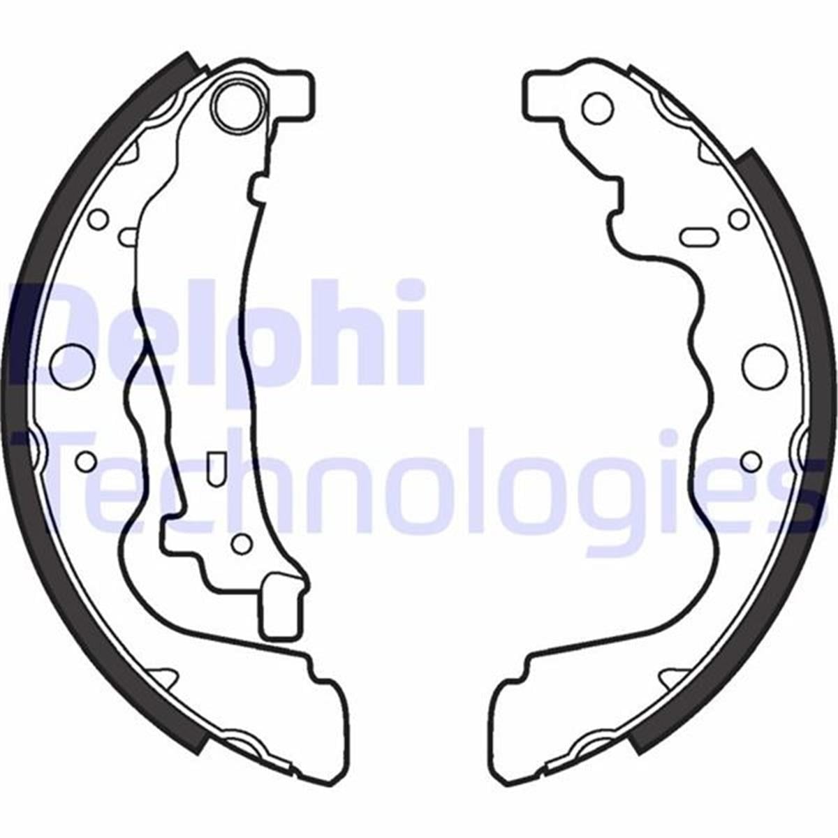 Renault Kangoo Express Zoe Clio 4 Arka Pabuç Balata 6001549703-7701210109