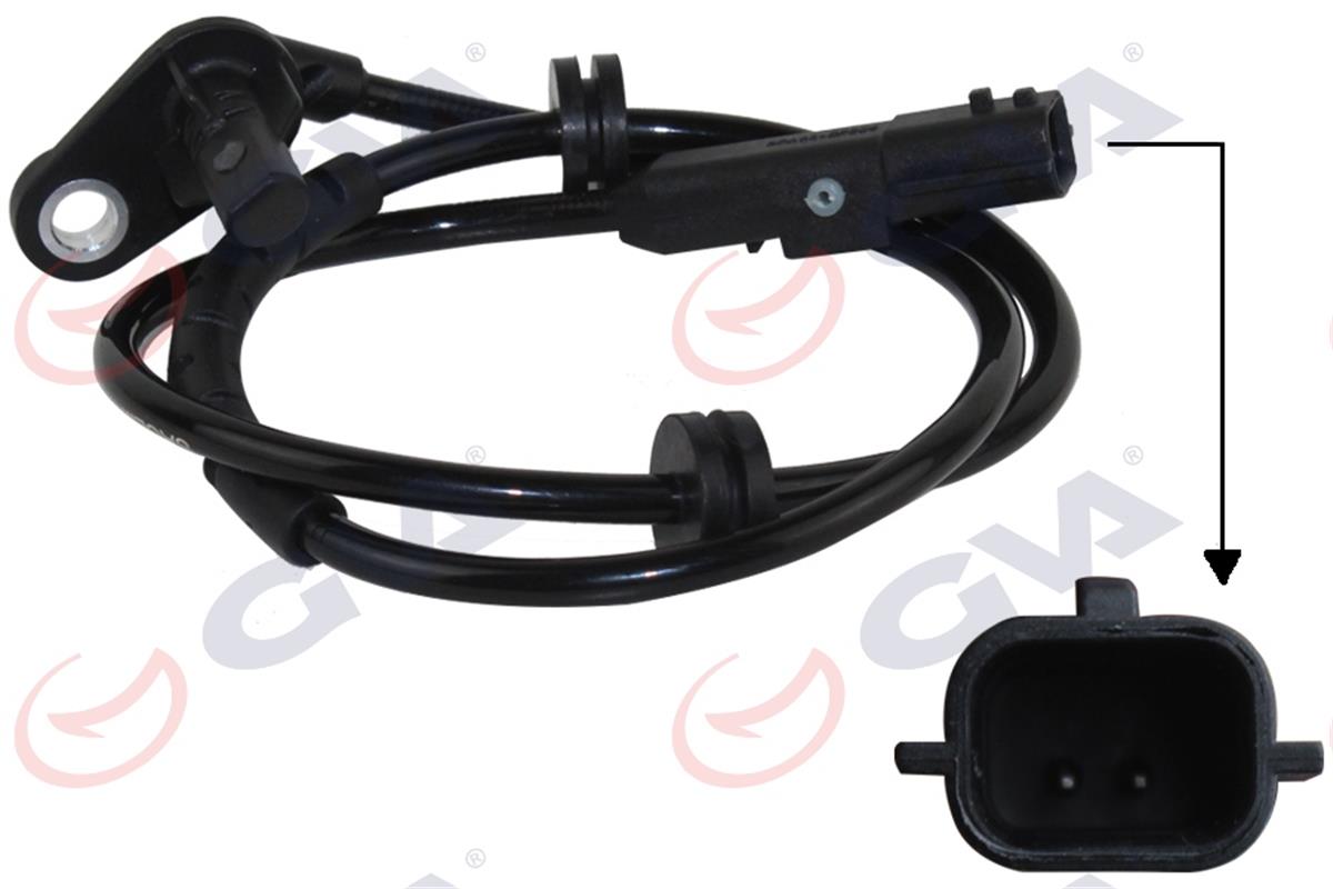 Renault Clio 2 (1998-) Abs Sensörü Arka Sağ 1640Mm 7700411746